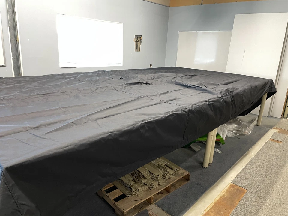 WESTLAND 359386 CONVENTIONAL V HULL CUDDY I/O BOAT COVER BLACK 315" X 145" - Image 3 of 4