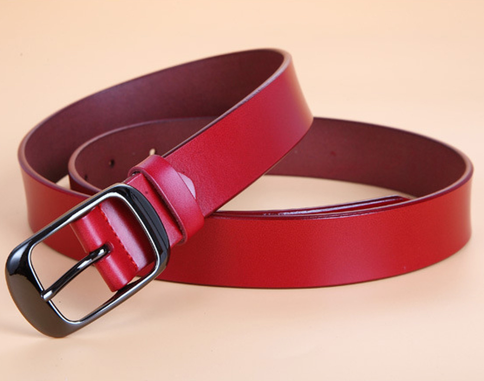 Women's Jean Belt, Classic Buckle Handcrafted Leather Belt eBay