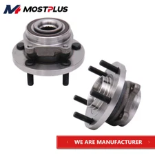 Pair Front Wheel Hub Bearing Assembly For 11-14 Chrysler 200 08-14 Dodge Avenger