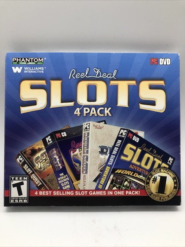 PC Game: Reel Deal Slots 4 Pack - Adventure 3 World Tour, Blackbeard's Revenge