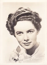 VANESSA BROWN~VINTAGE PHOTO~7" X 5"~JANE~TARZAN AND THE SLAVE GIRL w/LEX BARKER