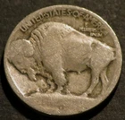 1913 S Type 1 T1 Buffalo Nickel Semi-Key No Date Five Cent 5c Coin D589
