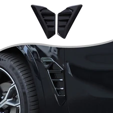 For BMW X5 2023-2024 Glossy Black Replacement Side Fender Vent Cover Trim