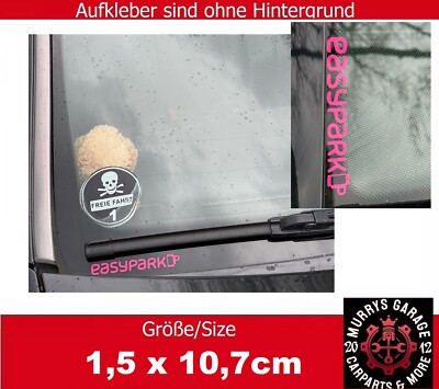 1x EasyPark Aufkleber Sticker Autocollat Étiquette