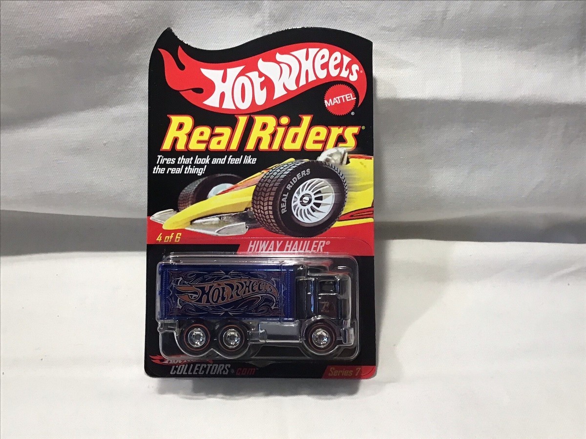ミニカー Hot Wheels Hiway Hauler Real Riders Hot Wheels Real Riders Hiway Hauler (4/6) Series 7 (Black