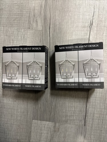 (2)(3-Pk) Feit Electric B10 E12 LED Light Bulb CTC60935CAWFHD3 - Picture 2 of 5