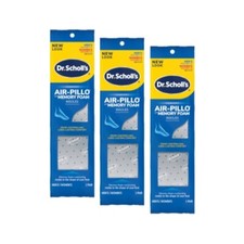 3 Pack - Dr. Scholl's Double Air-Pillo Insoles Men's or Women's 1 Pair Each