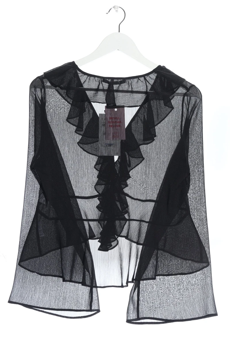 ZARA Blouse transparente Dames T 40 noir style d contract eBay