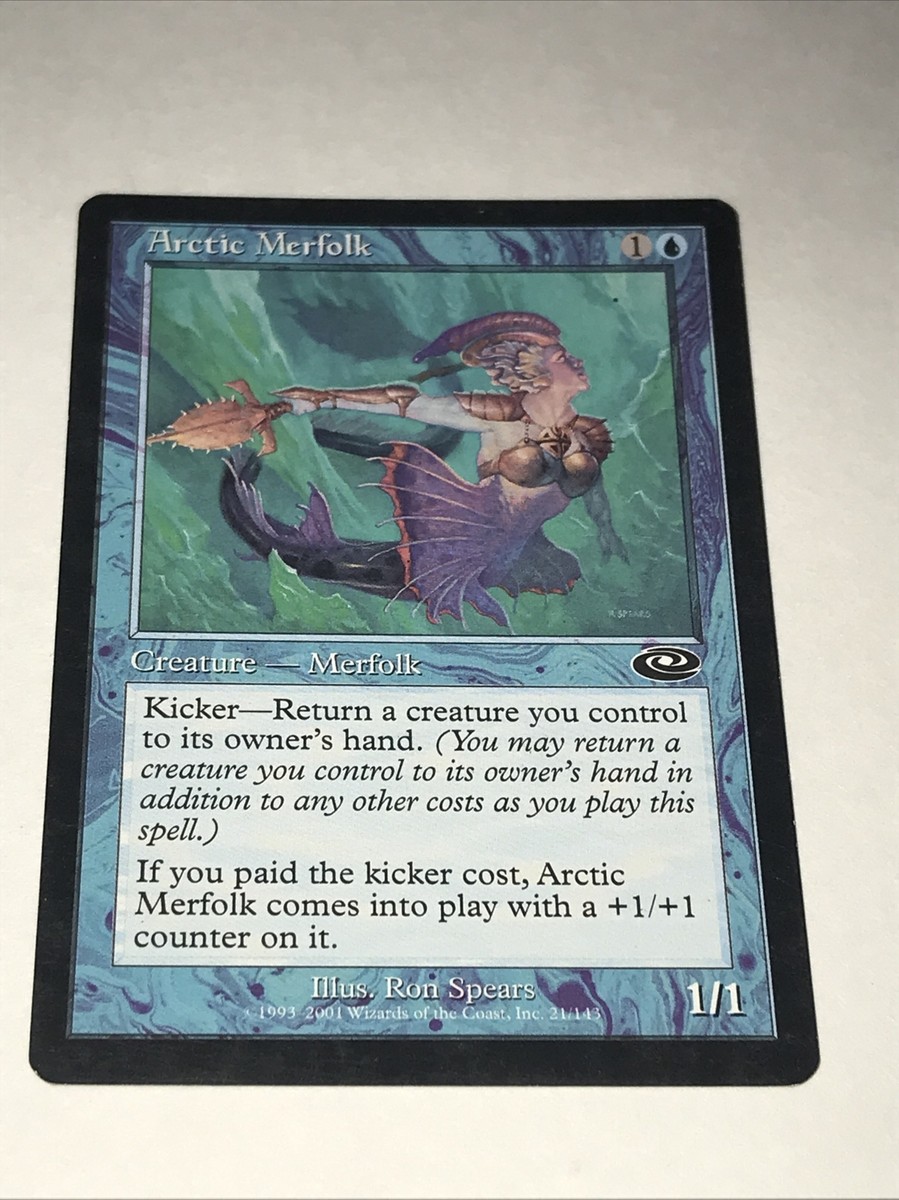 Arctic Merfolk *Common* Magic The Gathering Card | eBay