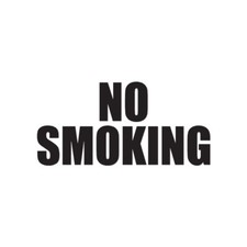 No Smoking - Vinyl Decal Sticker - Multiple Colors Sizes - ebn3558