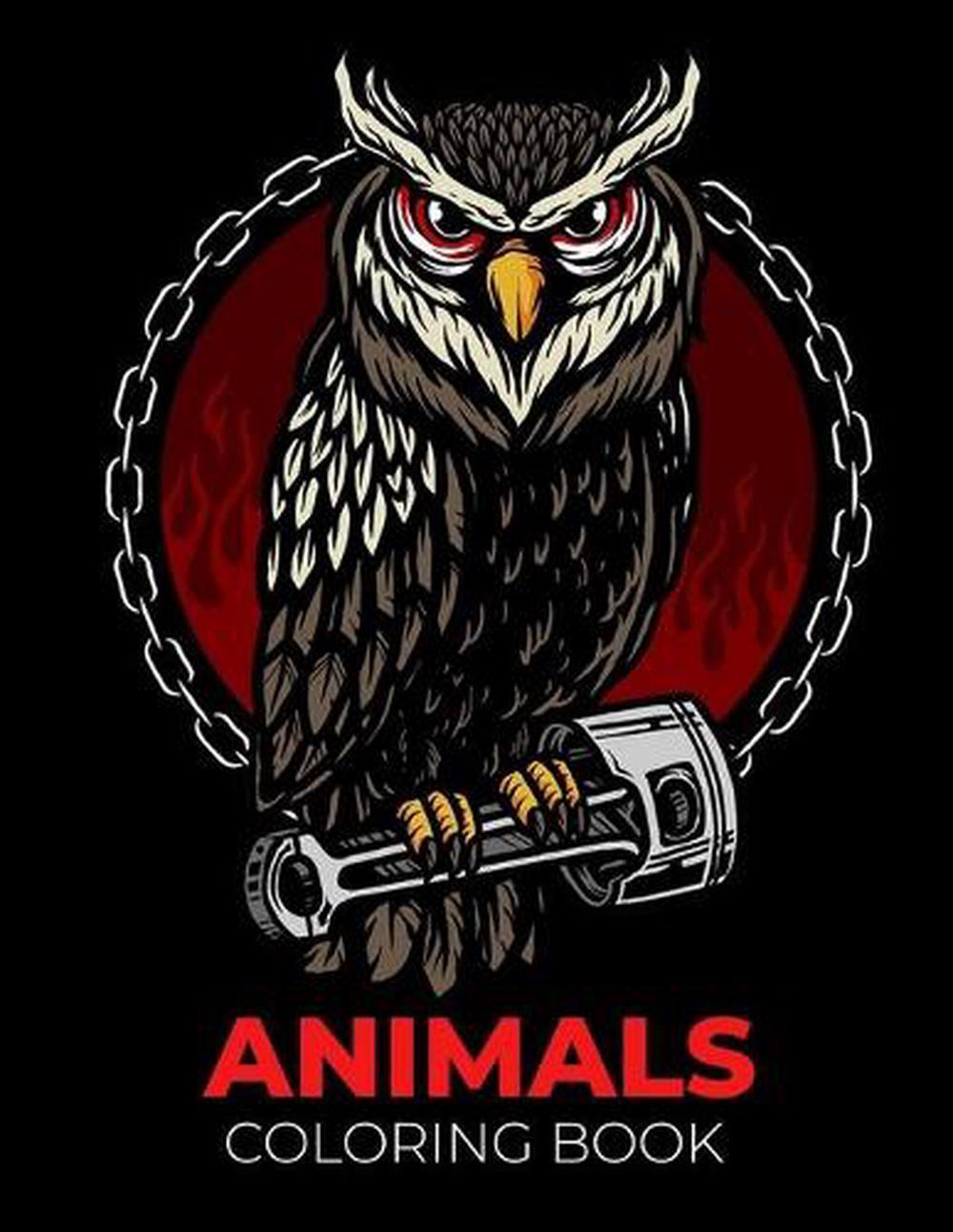 Animals Coloring Book: An Adult Coloring Book with 100 Unique Animals for Relaxa