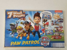 paw patrol wooden puzzle