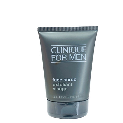 Clinique For Men Face Scrub Exfoliant Visage - 3.4 oz NEW *OB