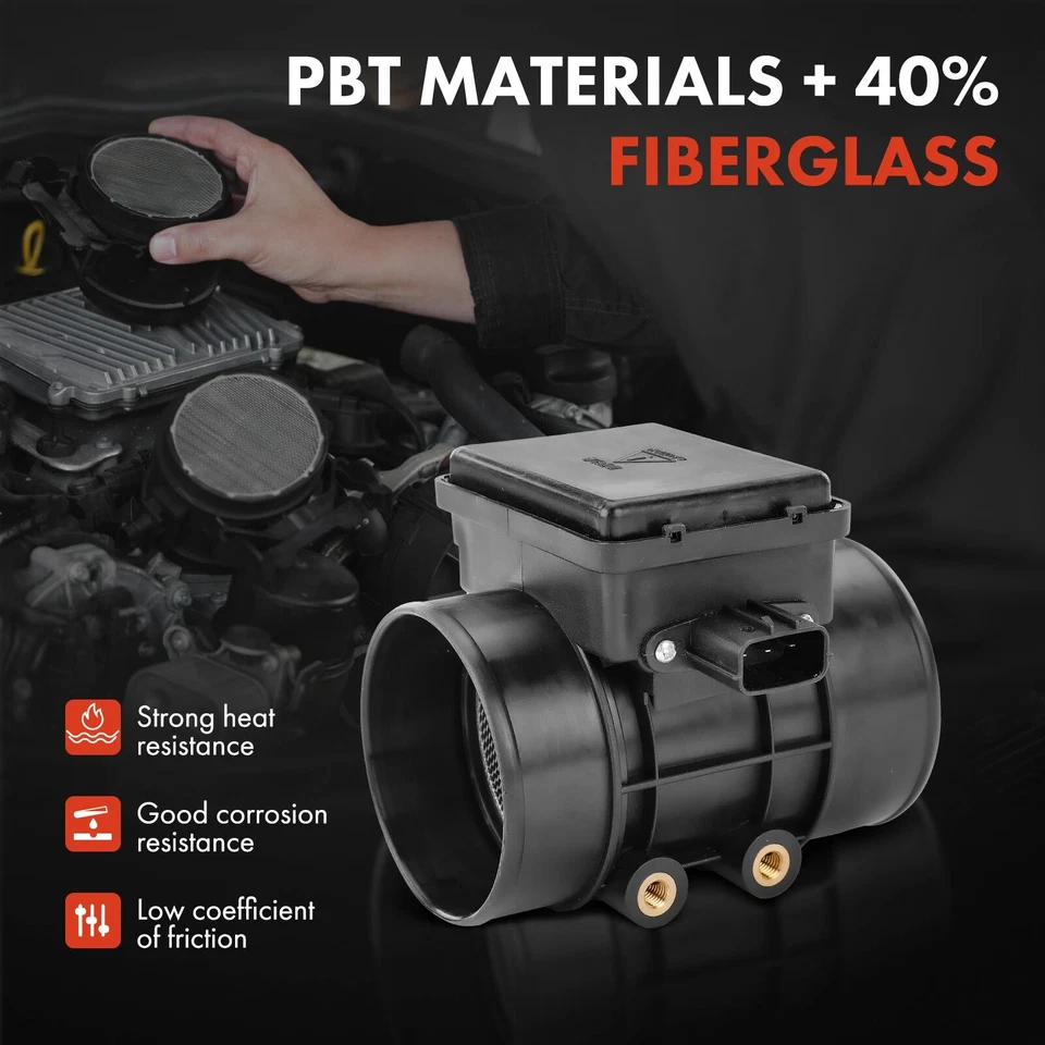 Conjunto de sensor de flujo de aire de masa con carcasa para Ford Probe 1993 Mazda MX-6 93-97 Foto 3 de 4