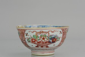 Antique 18th Imari Qing Dynasty Chinese Porcelain Amsterdams Bont Bowl ...