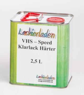 2K VHS 2:1 Speed Klarlack Härter 2,5 L | aushärten sehr schnell kratzfest 2500ml