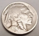 1926 P INDIAN HEAD "BUFFALO" NICKEL CULL **FREE SHIPPING**