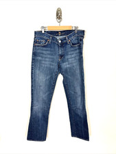 7 For All Mankind Straight Jeans, Size 31