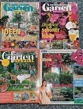 4 x Mein schöner Garten Spezial Nr. 3 / 46 / 176 Grüne Welt 7/8 Vintage 90er RAR