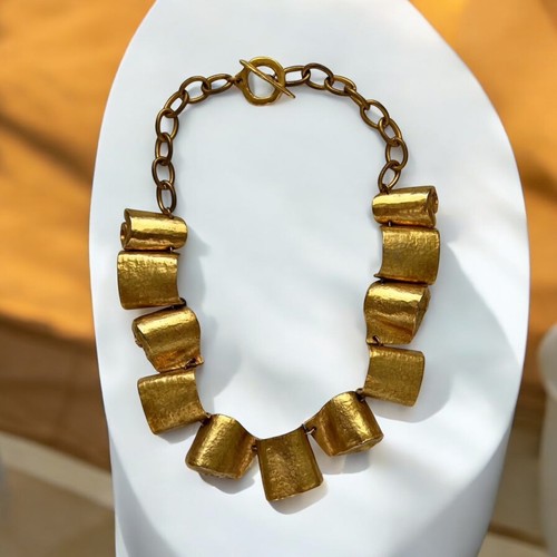 Gorgeous DELPHINE NARDIN PARIS Vintage Contemporary Necklace