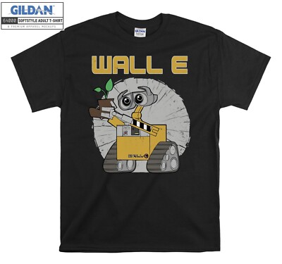 Disney Pixar Wall E Cool Distressed Retro C Hoodie Tshirt Herren Damen Unisex AC147