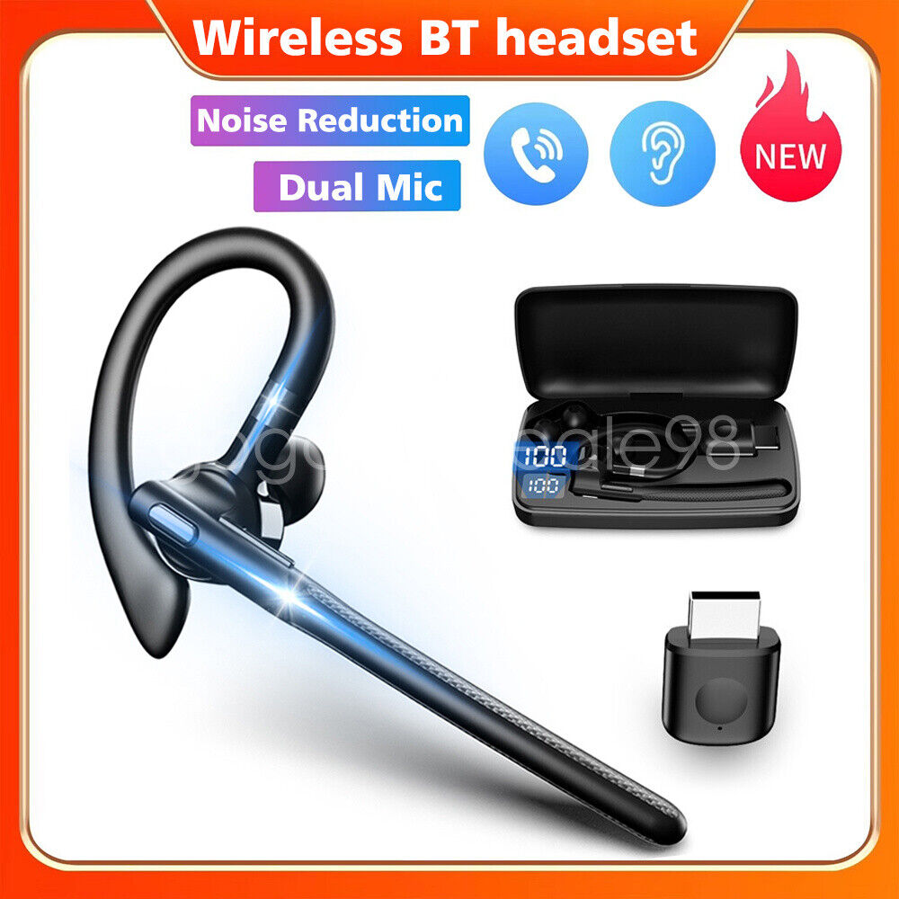 Bluetooth 5.4 Wireless Earbuds with Dual Mic Noise Canceling & HD Sound