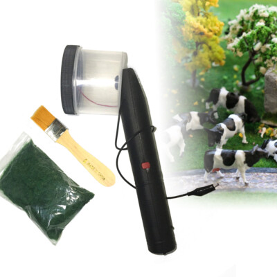 Flocking Static Grass Applicator Set ABS Mini Flocking Machine Flocking Kit
