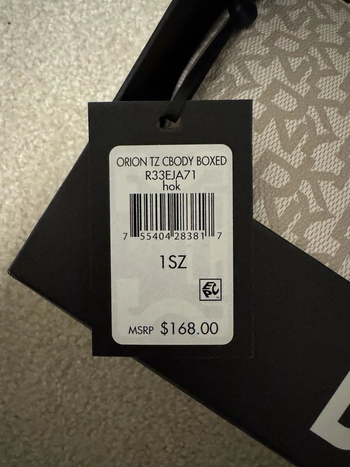 DKNY Orion Brown Logo Top Zip Crossbody Bag & Change Purse - NWT - MSRP $168 - Image 2 of 4