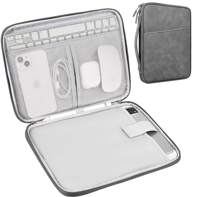 Waterproof Dark Gray Tablet Sleeve for 9-11 Inch Devices-image