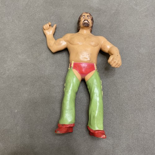 Terry Funk Vintage RARE 1986 LJN WWF Wrestling Sup...