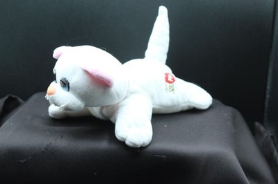 Vintage Pound Puppies Purries  Cat newborn kitten 1980s stuffed animal #1 (B20)