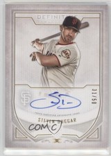 2019 Topps Definitive Collection Rookie 31/50 Steven Duggar #DRA-SD Auto 6w8