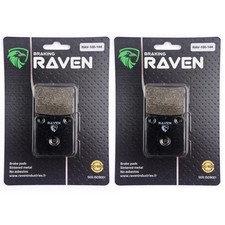 2 Kit plaquettes frein Av Ga et Av Dr Pour Yamaha YFM Bruin 350  de 2004 à 2006