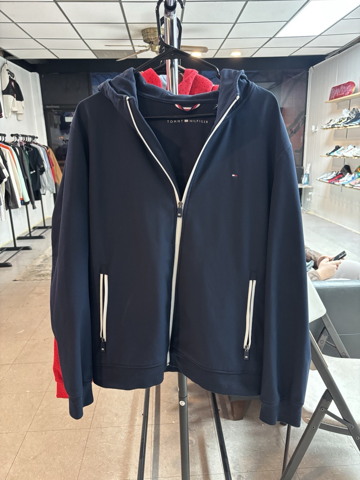 TOMMY HILIFIGER PERFORMANCE SOFTSHELL FULL ZIP JA… - image 1