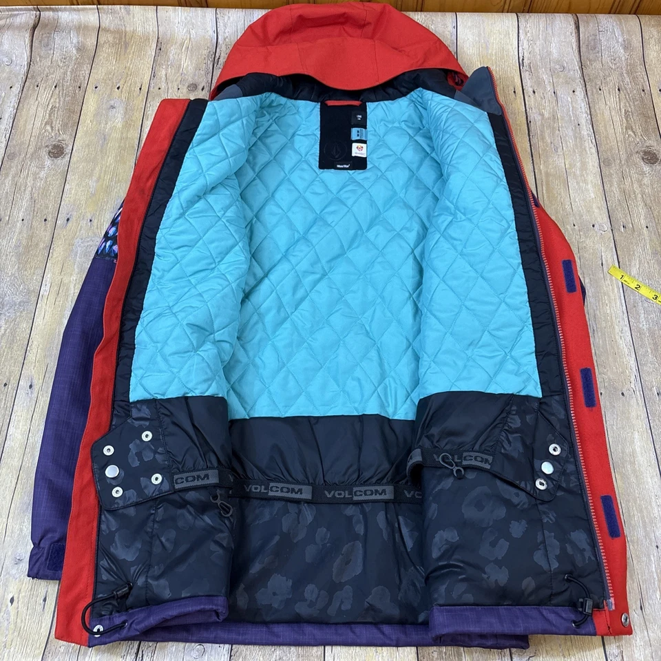 Volcom сноуборда лыж куртка женщин средний сова акт изолированный длинный H0451608 - Изображение 3 из 4