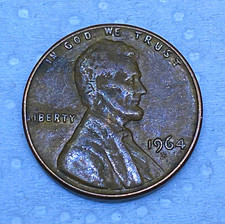 1964-d Lincoln Memorial Small Cent Penny L Error - Copper Bn 1964-d Lincoln Memorial Small Cent Penny L Error - Copper Bn