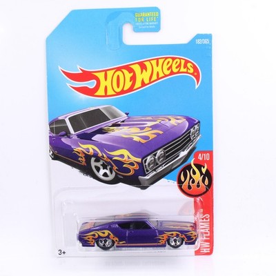 Hot Wheels 2017- HW FLAMES - '69 FORD TORINO TALLADEGA