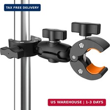 Super Double Clamp Camera Mount Umbrella Clamp for Chair