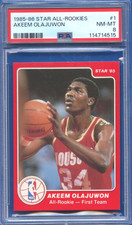 その他 star85 akeem olajuwon RC!!! 1985-86 Star All-Rookie Team - Hakeem Olajuwon #1 (RC) for sale