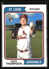 2023 Topps Heritage #313 Zack Thompson