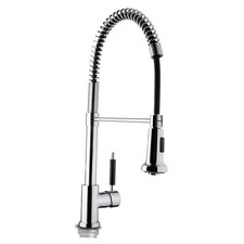 Talampaya Kitchen Faucet   Modern Single Handle Faucet with Pull Down Chrome