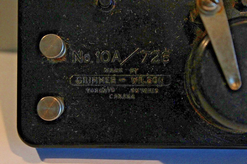 Radio Telegraph Learner’s Set Buzzer and Key on Board MNR by Grimmer Wilson - Image 2 of 3