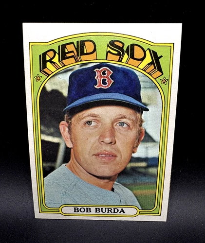 1972 TOPPS "BOB BURDA" BOSTON RED SOX (HIGH #734) NM-MT (COMBINED SHIP)