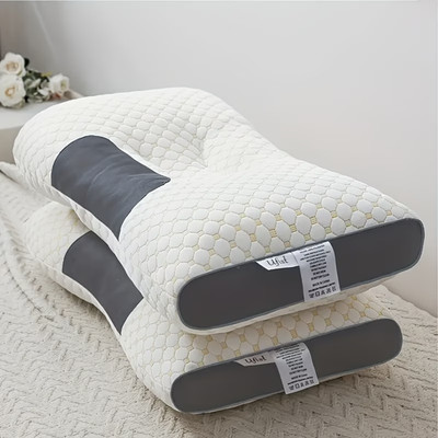 Purchase One And Receive Another at No Cost, Two Soft Woven Neck Massage Pillows