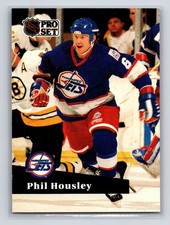 1991-92 Pro Set - Phil Housley #267 Winnipeg Jets Hockey Card