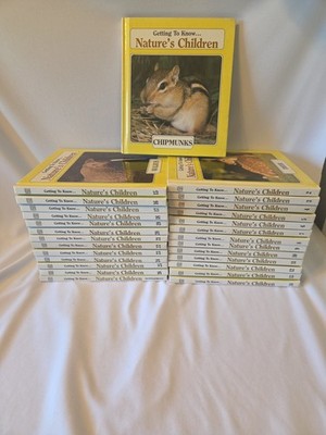 Getting To Know Nature's Children, 26 Volume Set + Supplement (27 Books Total)
