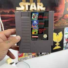 Nintendo NES 3 in 1 Super Mario Bros - Tetris - Nintendo World Cup PAL Free Post