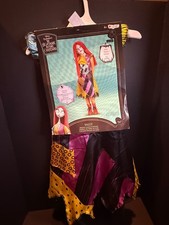 Size S 4-6x The Nightmare Before Christmas Sally Deluxe Child Costume Dress