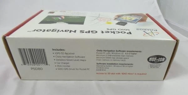 Boxed Retro Pharos PSD80 Pocket GPS Navigator SDIO GPS Kit (IGPS-SD) - Image 2 of 4