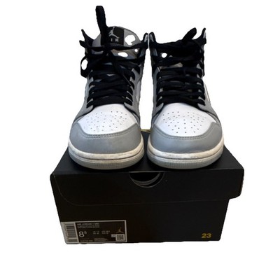 Jordan Air Jordan 1 Mid Smoke Grey Black White 2020 Sneaker 554724-092